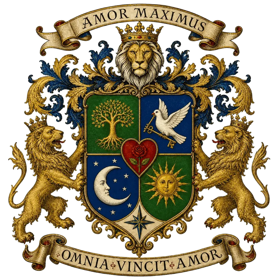 Amor Maximus coat of arms